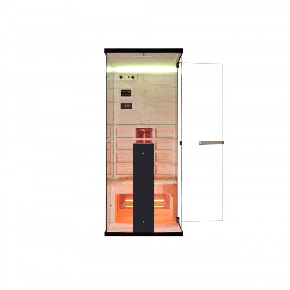 Saunaklefi infrarauður 80x110x190 cm Billund