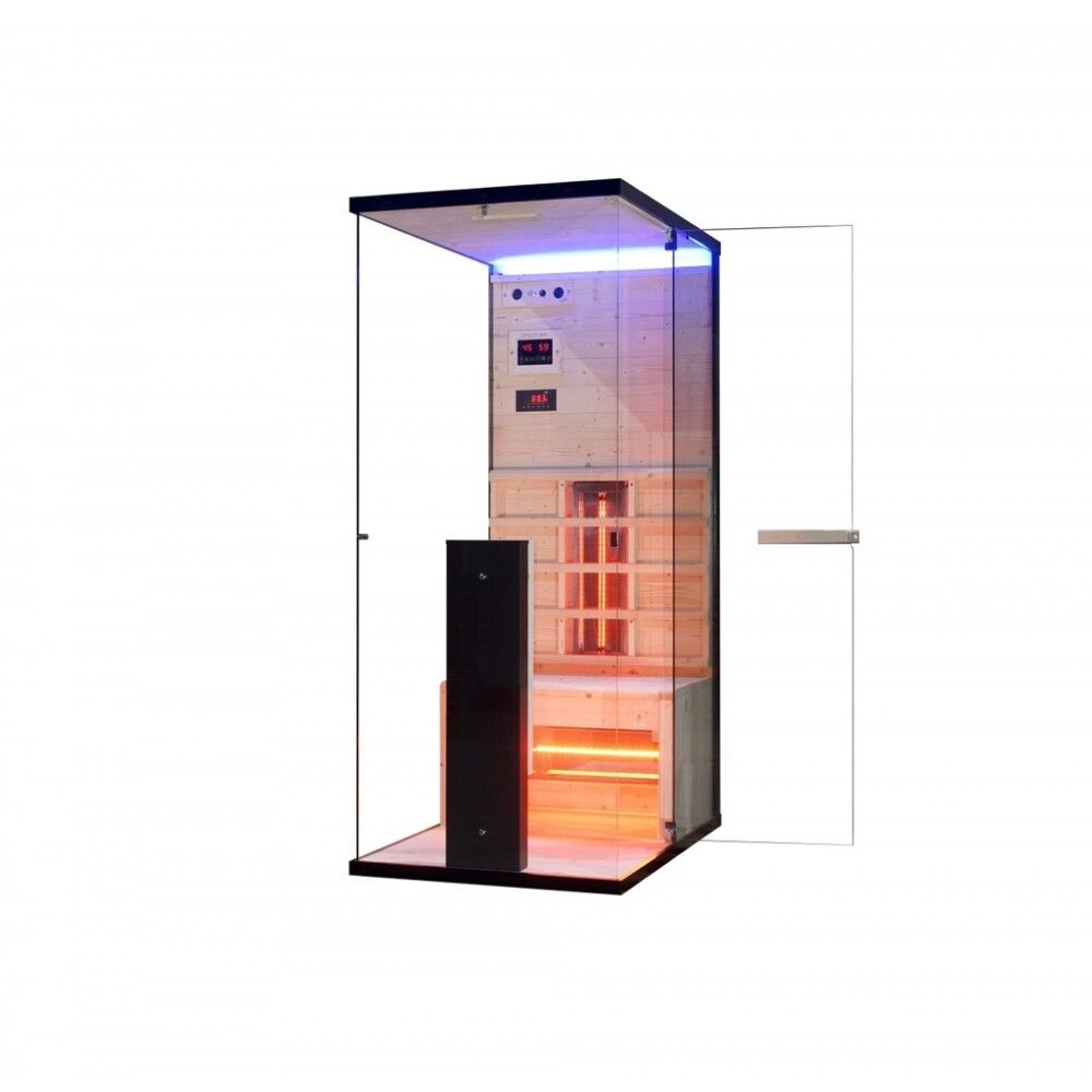 Saunaklefi infrarauður 80x110x190 cm Billund