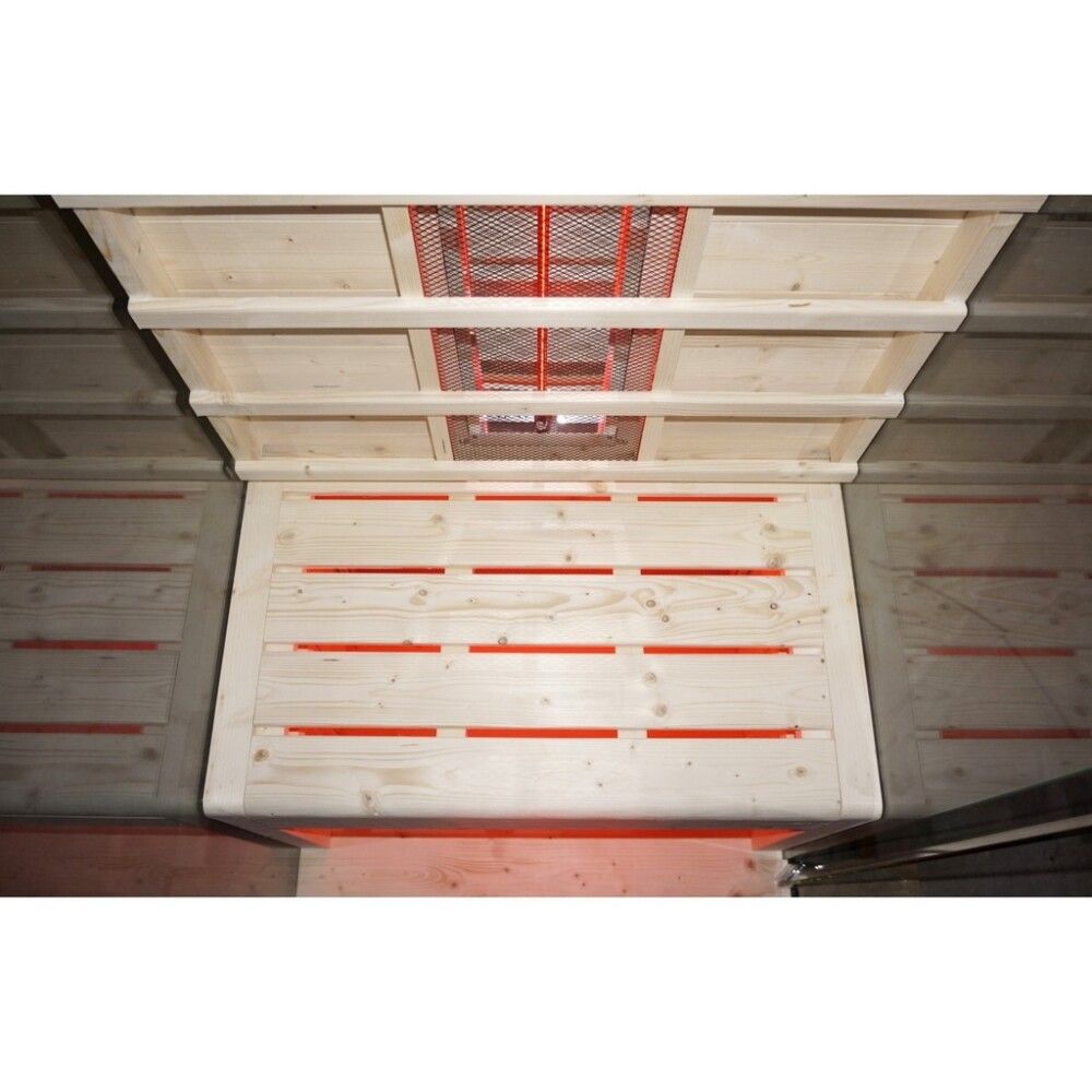 Saunaklefi infrarauður 80x110x190 cm Billund