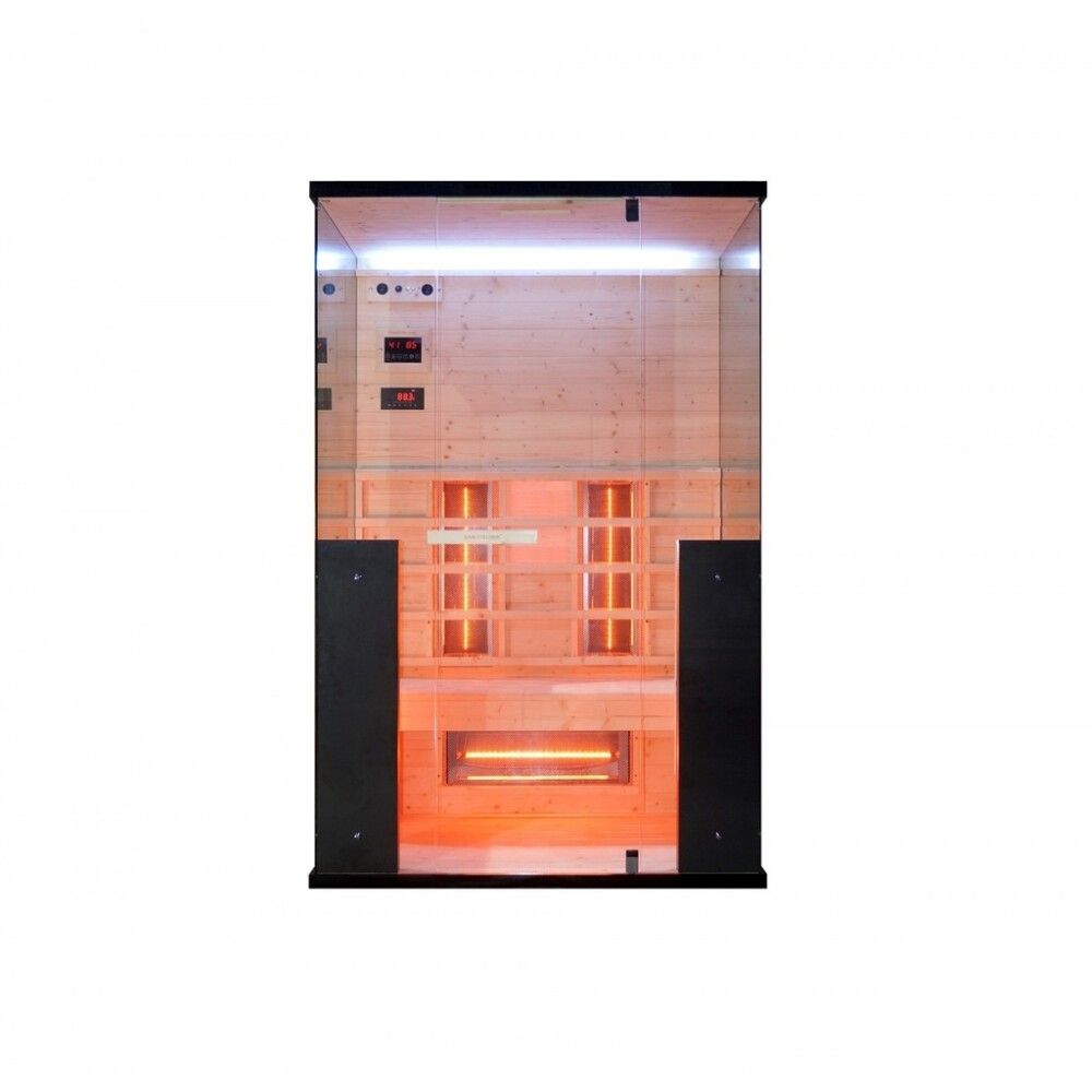 Saunaklefi infrarauður 125x100x190 cm Billund