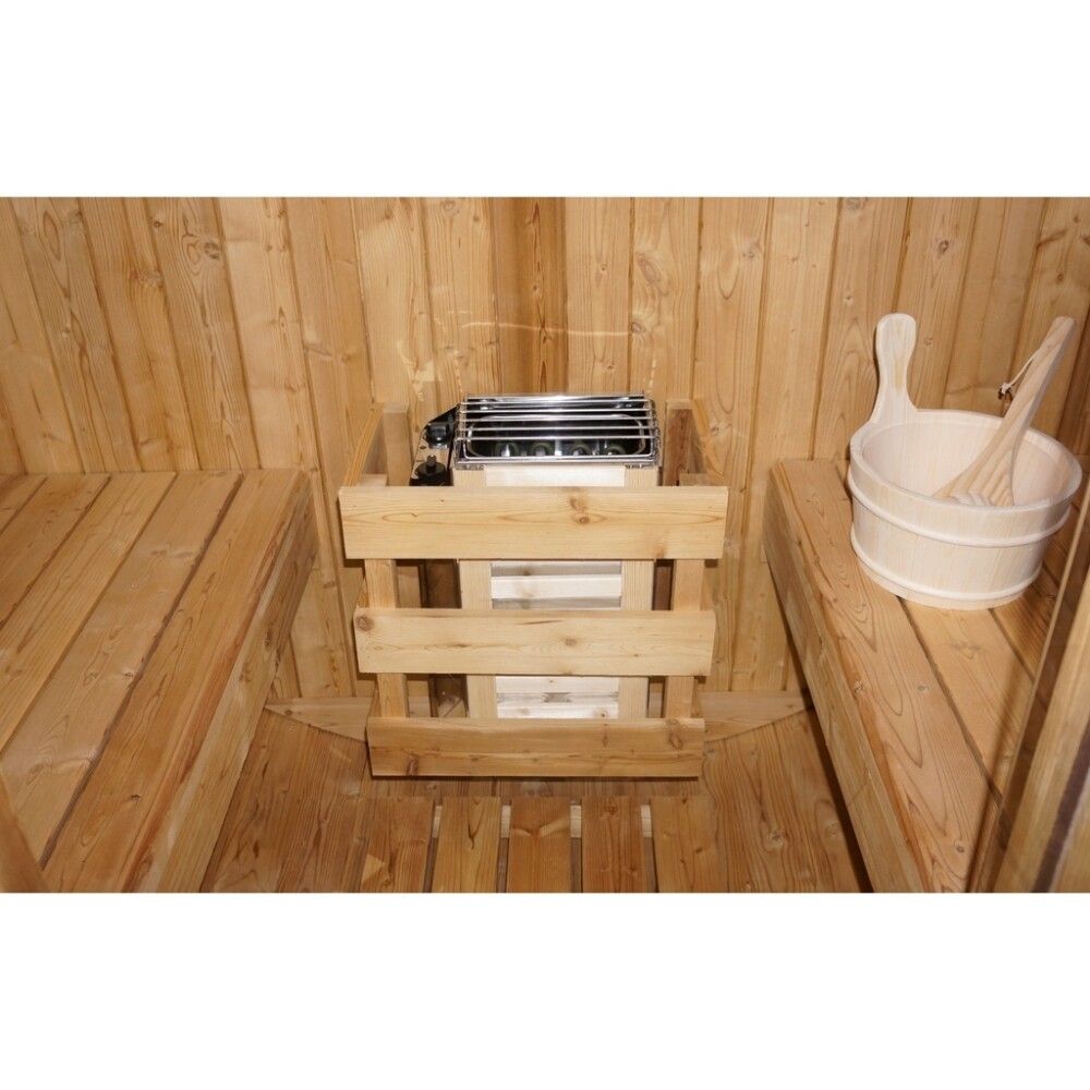 Saunaklefi útiklefi 185x120x190 cm M