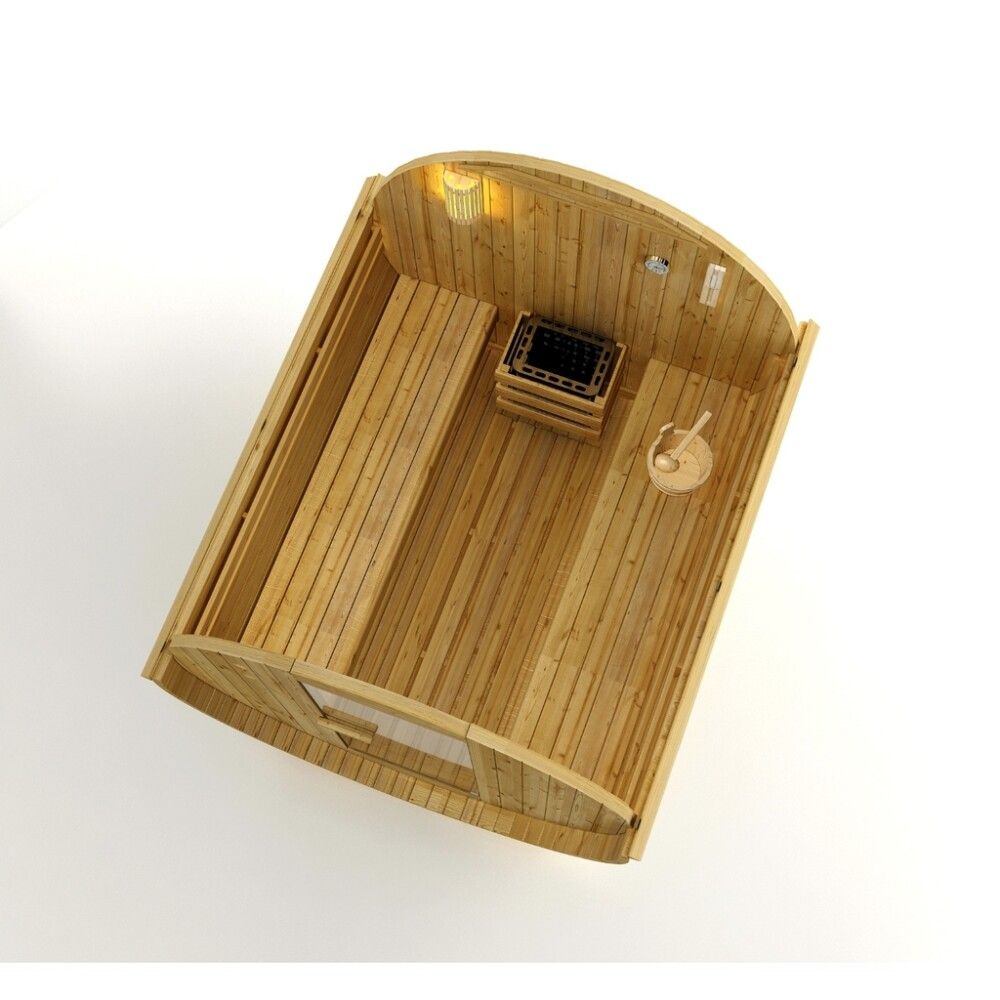 Saunaklefi útiklefi 185x220x190 cm XL