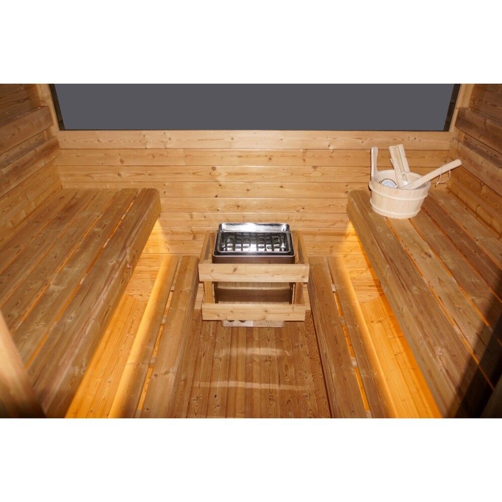 Saunaklefi útiklefi 210x180x210 cm Hanko