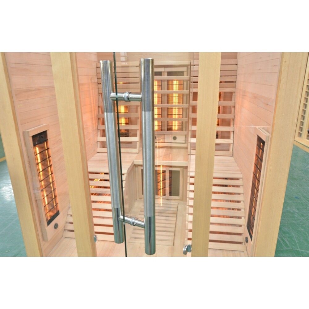 Saunaklefi infrarauður 150x120x200 cm Open