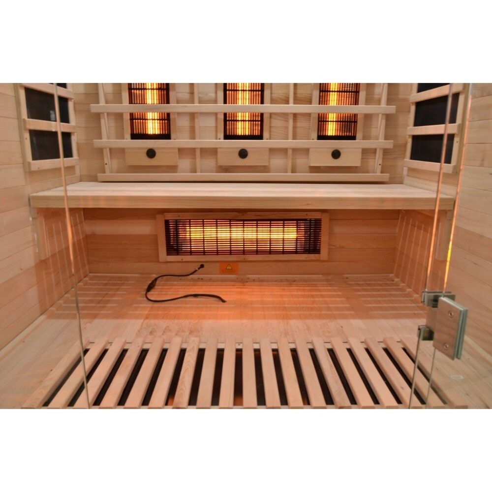 Saunaklefi infrarauður 150x120x200 cm Open
