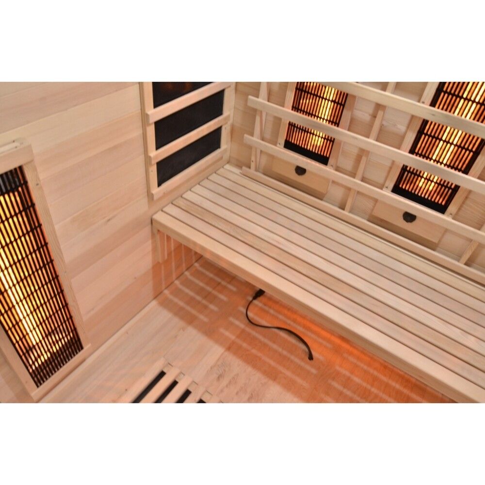 Saunaklefi infrarauður 150x120x200 cm Open