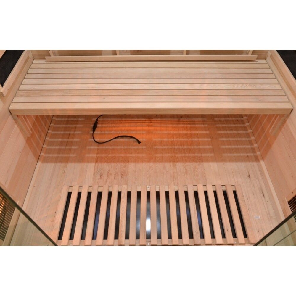 Saunaklefi infrarauður 150x120x200 cm Open