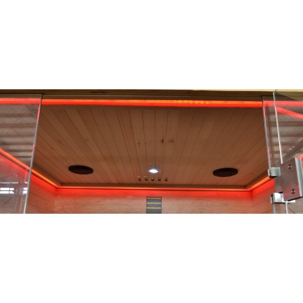 Saunaklefi infrarauður 150x120x200 cm Open