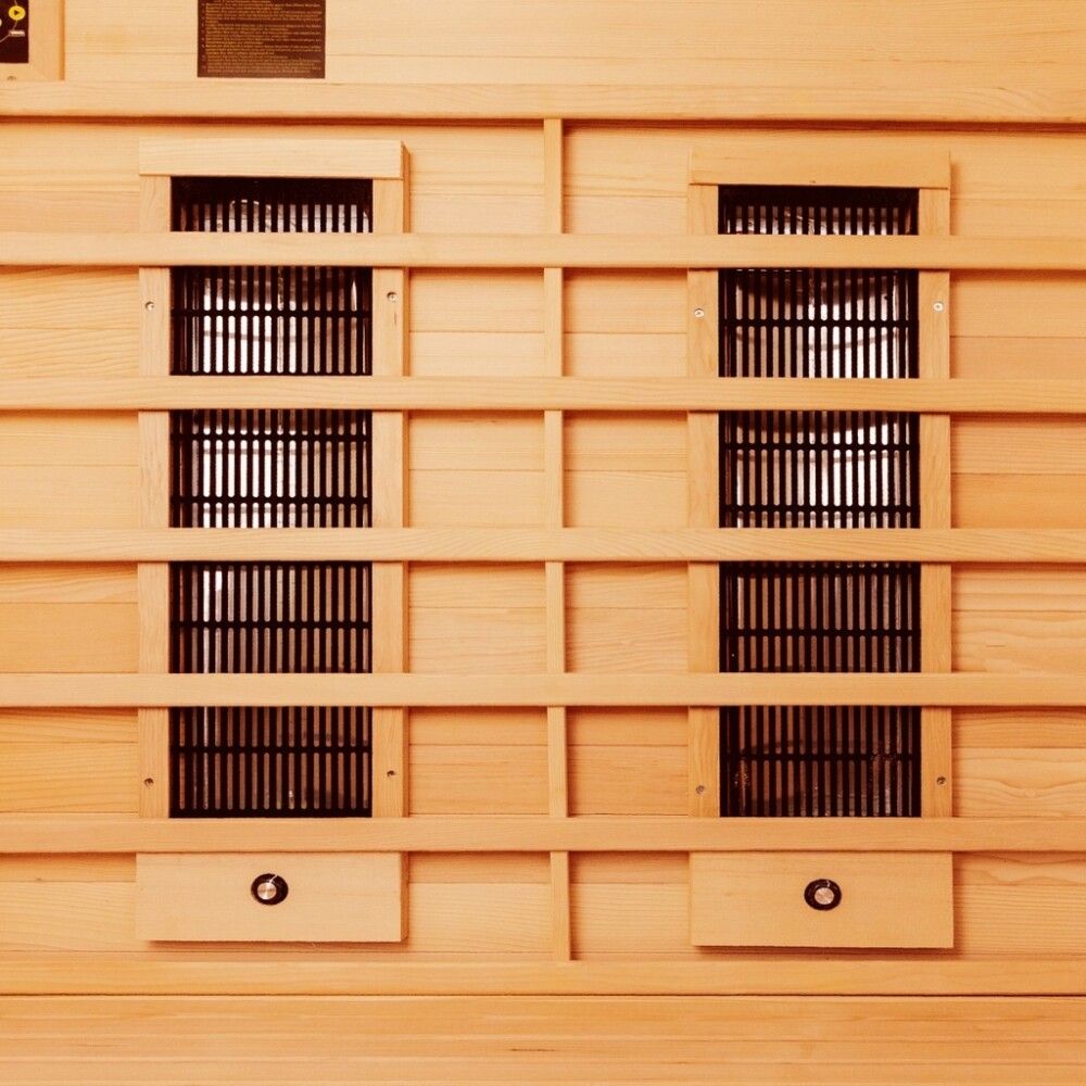 Saunaklefi infrarauður 130x120x200 cm Twincombi