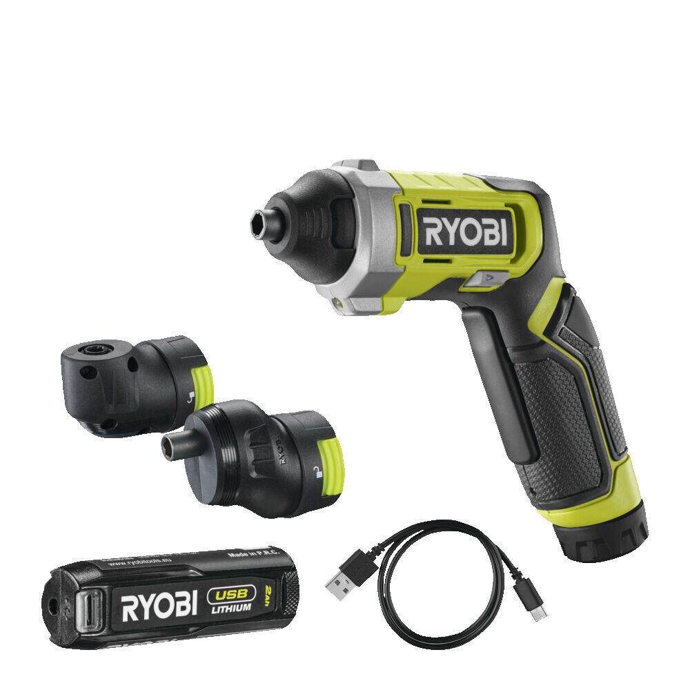 Skrúfvél 4V USB Ryobi RSD4-120TA2