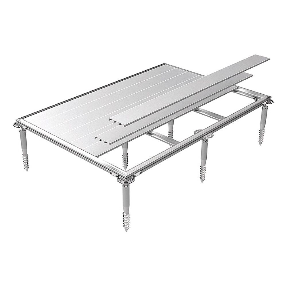 Grunnur með jarðvegsskrúfum Smartbase Plus H6