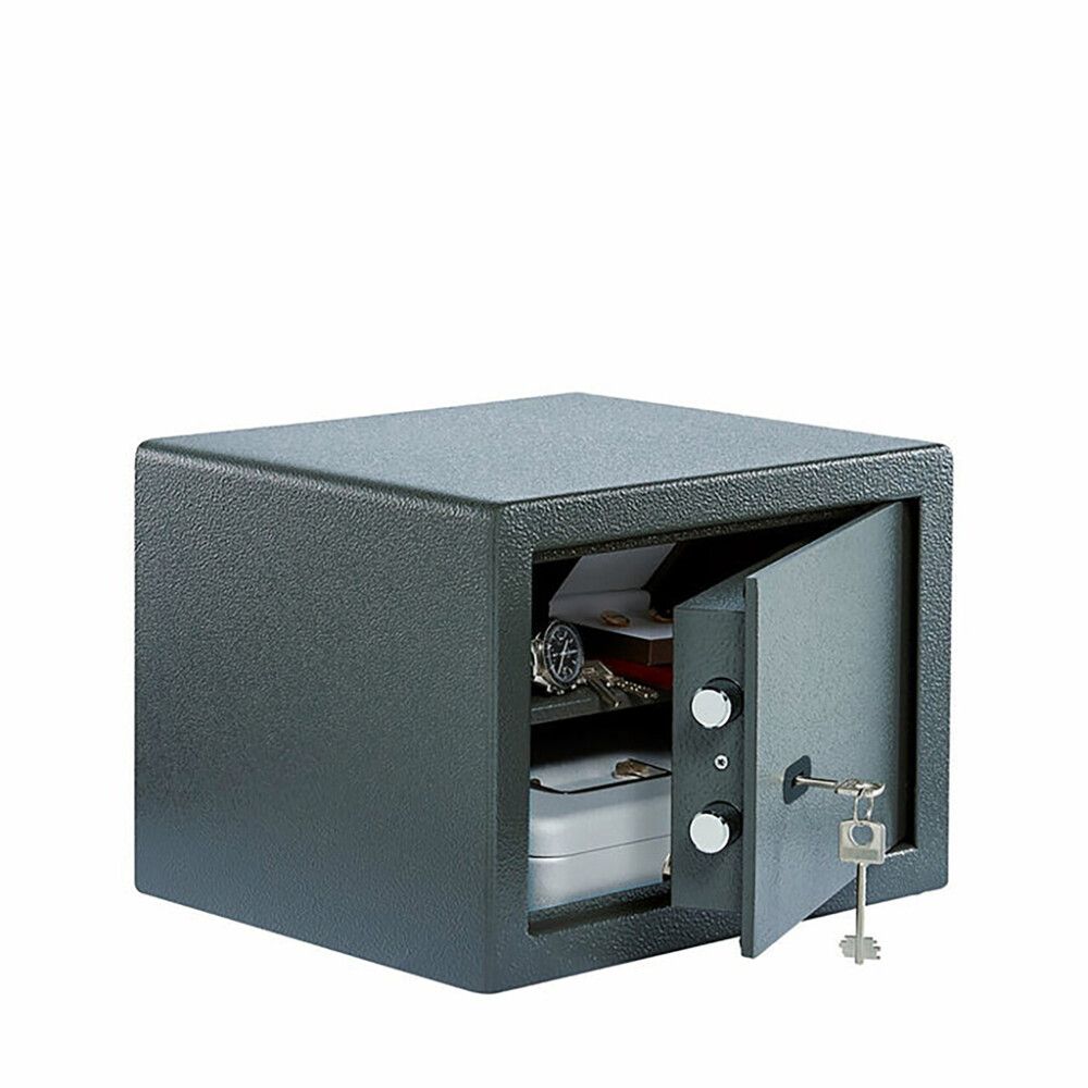 Peningaskápur með lyklalás 255x350x300mm Pure-safe ps 120