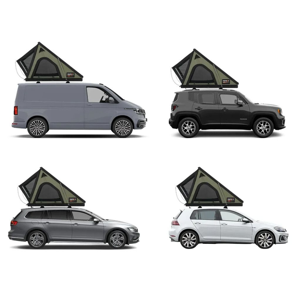 Topptjald Tentbox Cargo 2.0 mosagrænt