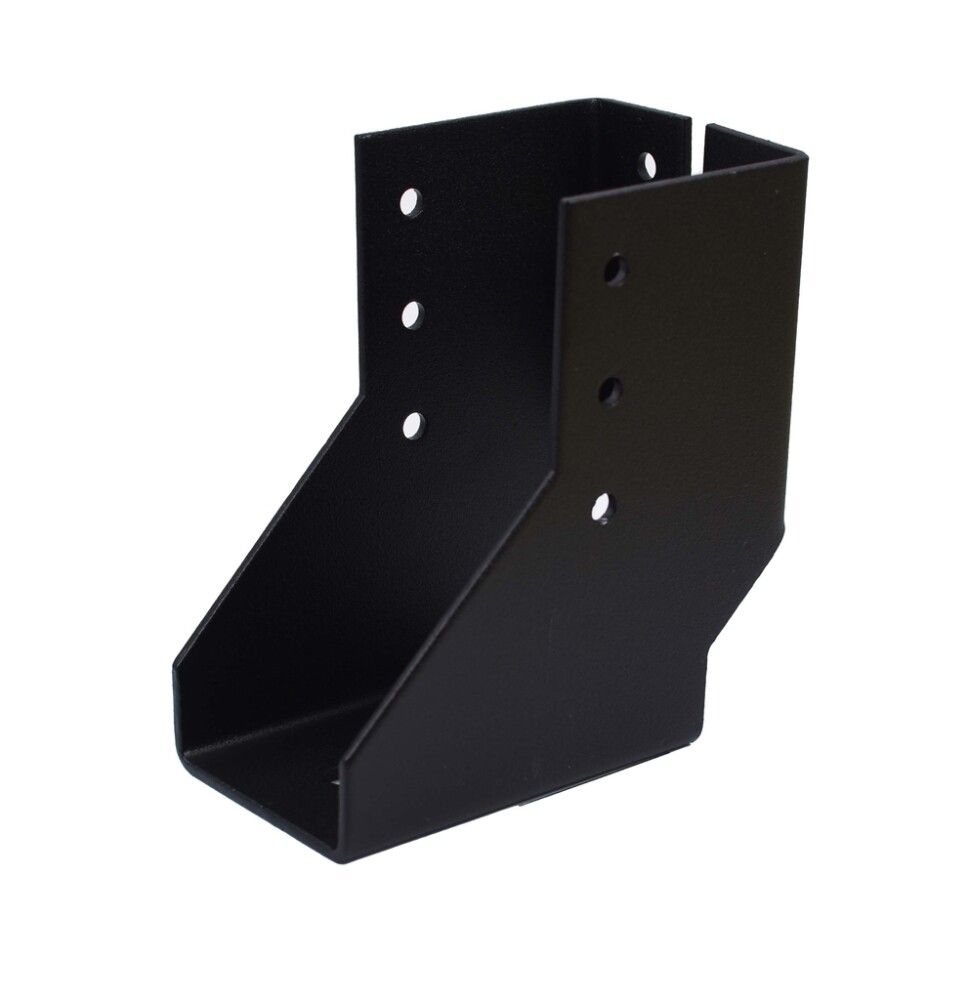 Bjálkaskór I 46x100 mm svartur galv