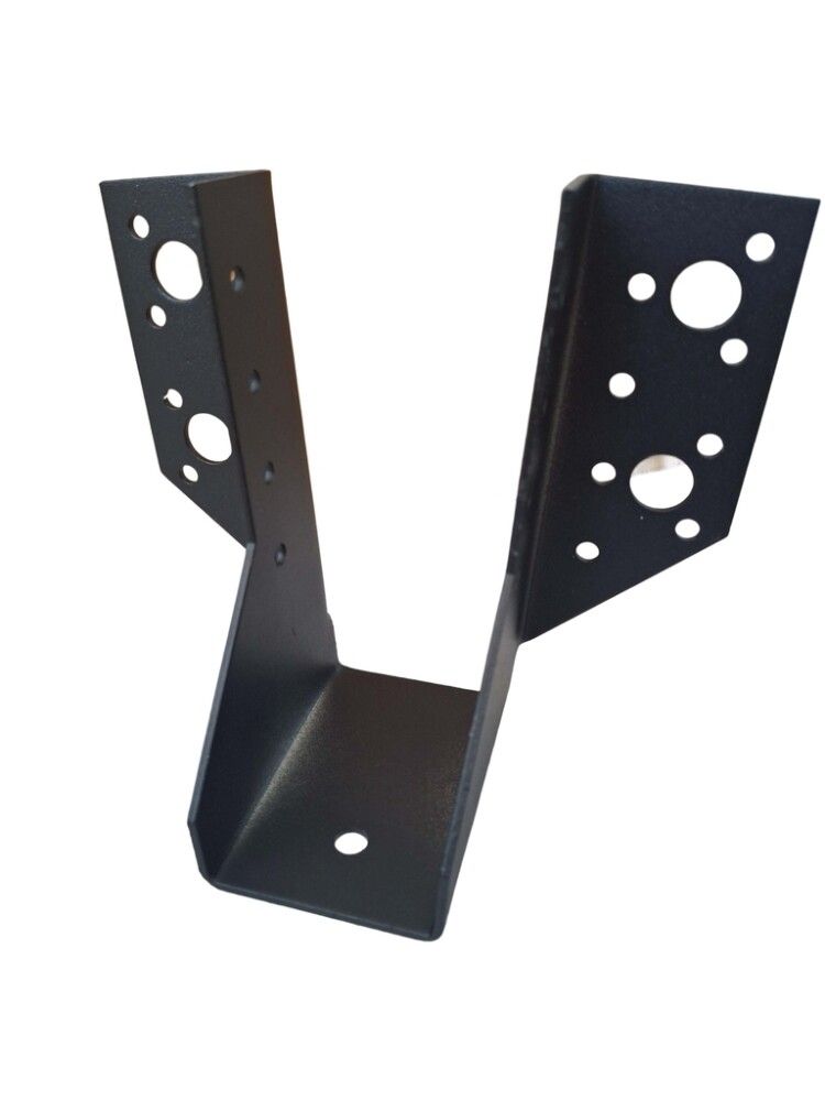 Bjálkaskór I 46x127 mm svartur galv