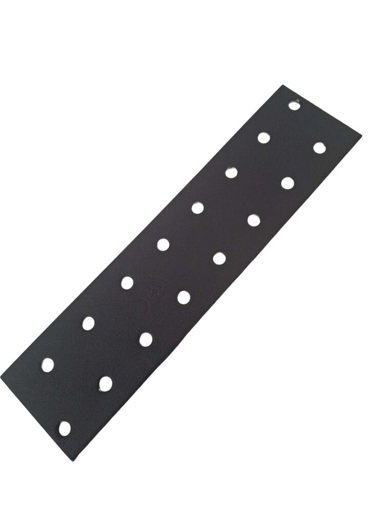 Gataplata 40x160x2 mm Jasa galv svört