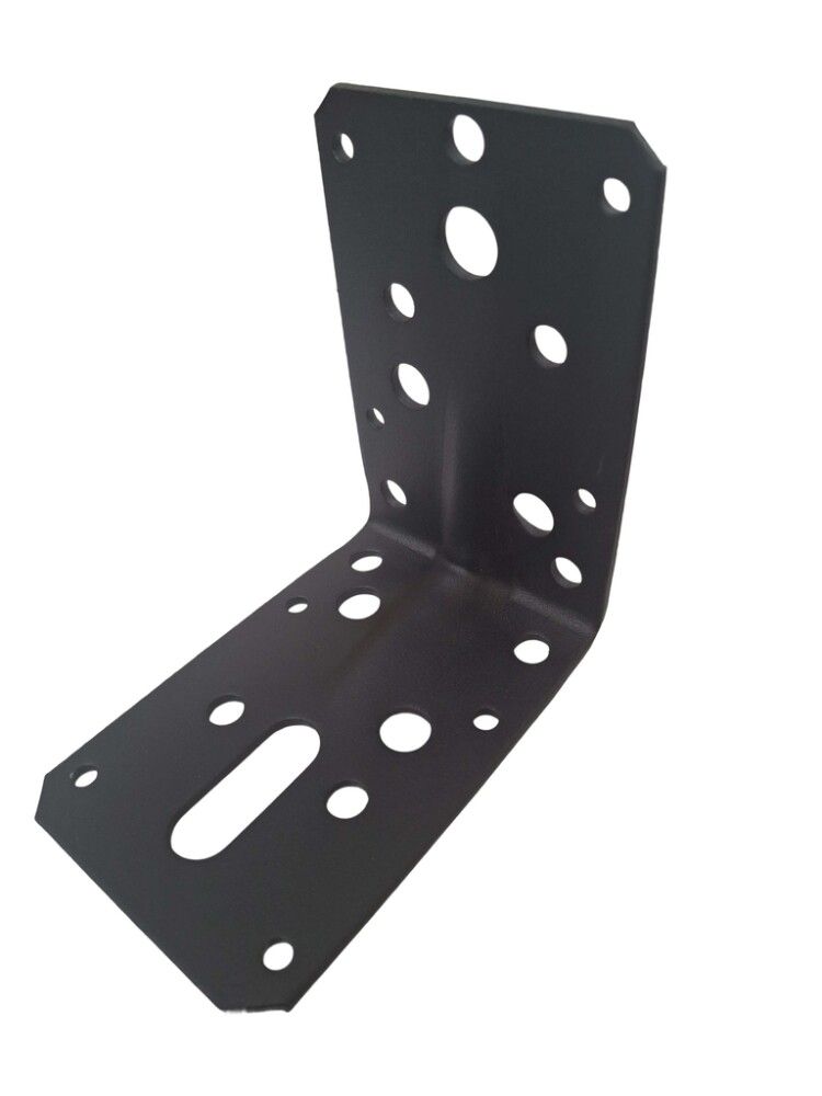 Vinkill styrktur 90x90x60x2,5 mm Jasa galv svartur