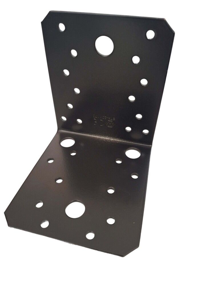 Vinkill 105x105x90x2,5 mm Jasa galv svartur