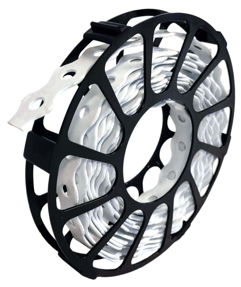 Gataband 17x0,7 mm 3 m galv. hvítt