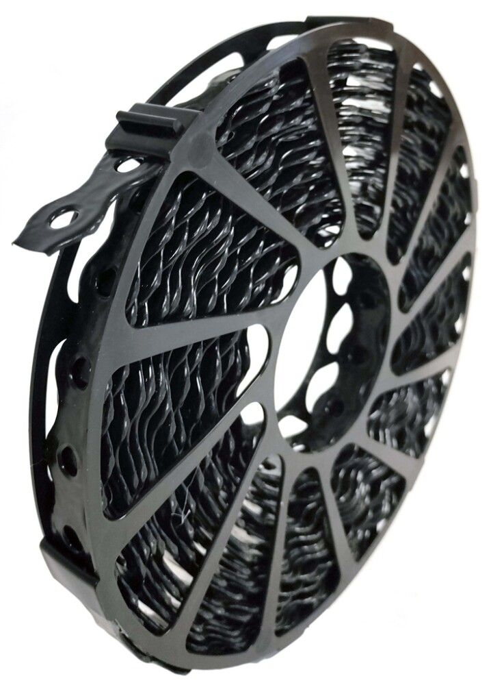 Gataband 17x0,7 mm 10 m galv. svart