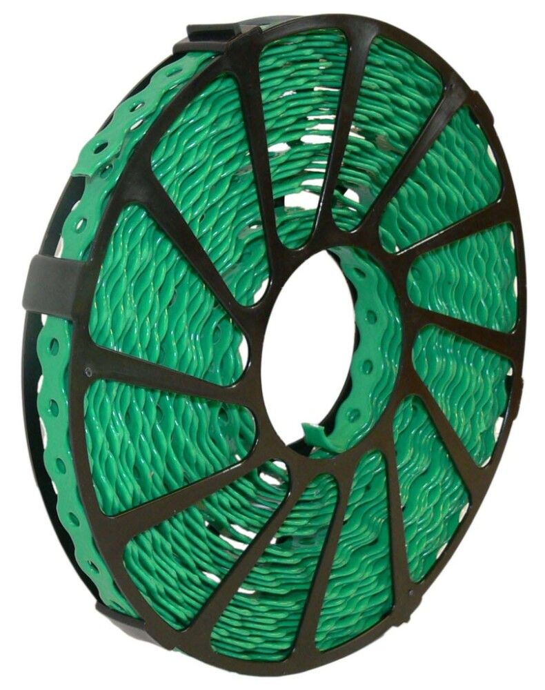 Gataband 12x0,7 mm 10 m galv. grænt