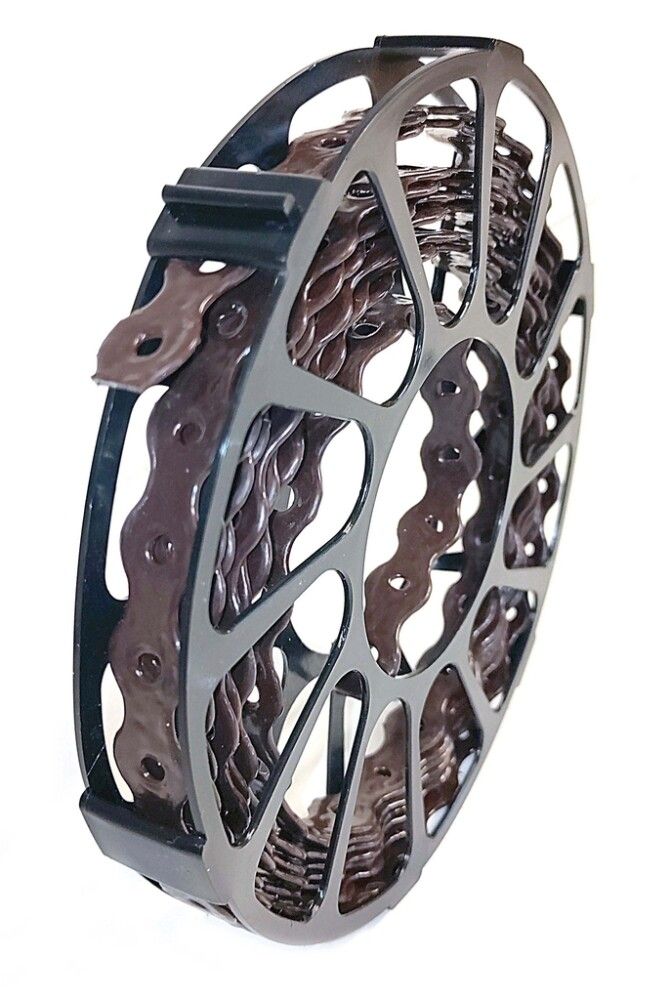 Gataband 12x0,7 mm 3 m galv. brúnt