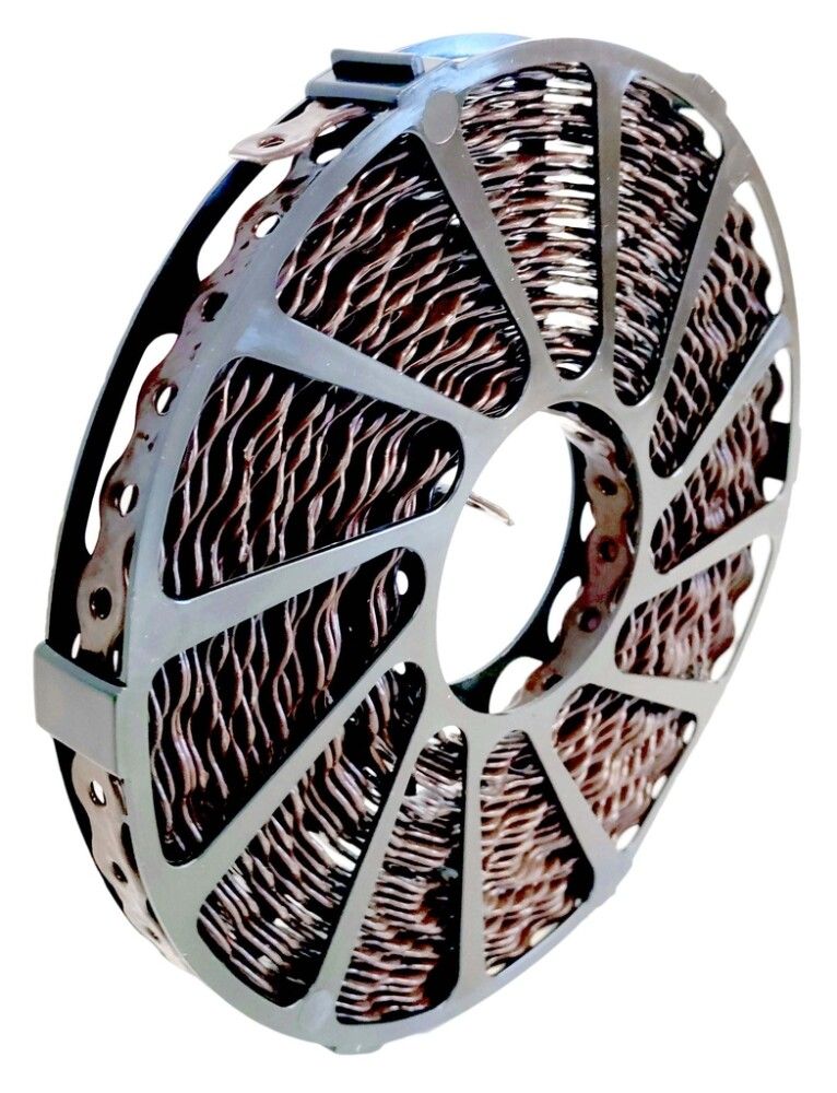 Gataband 12x0,7 mm 10 m galv. brúnt