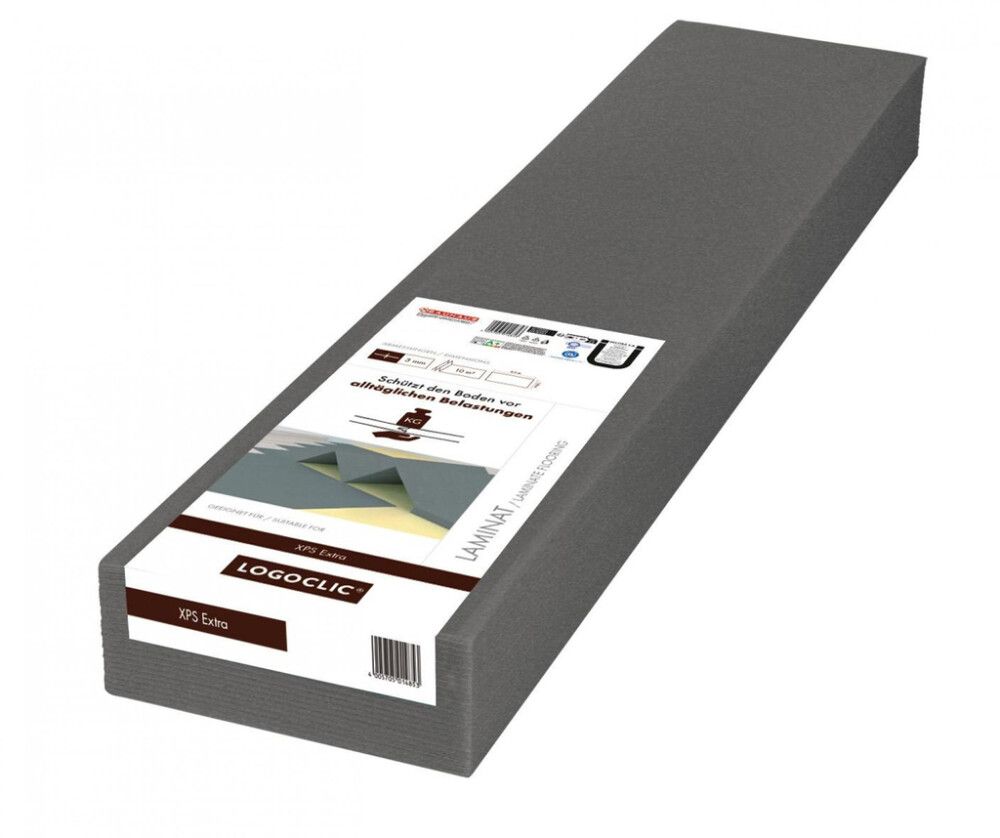 Undirlag fyrir parket XPS extra 1mm