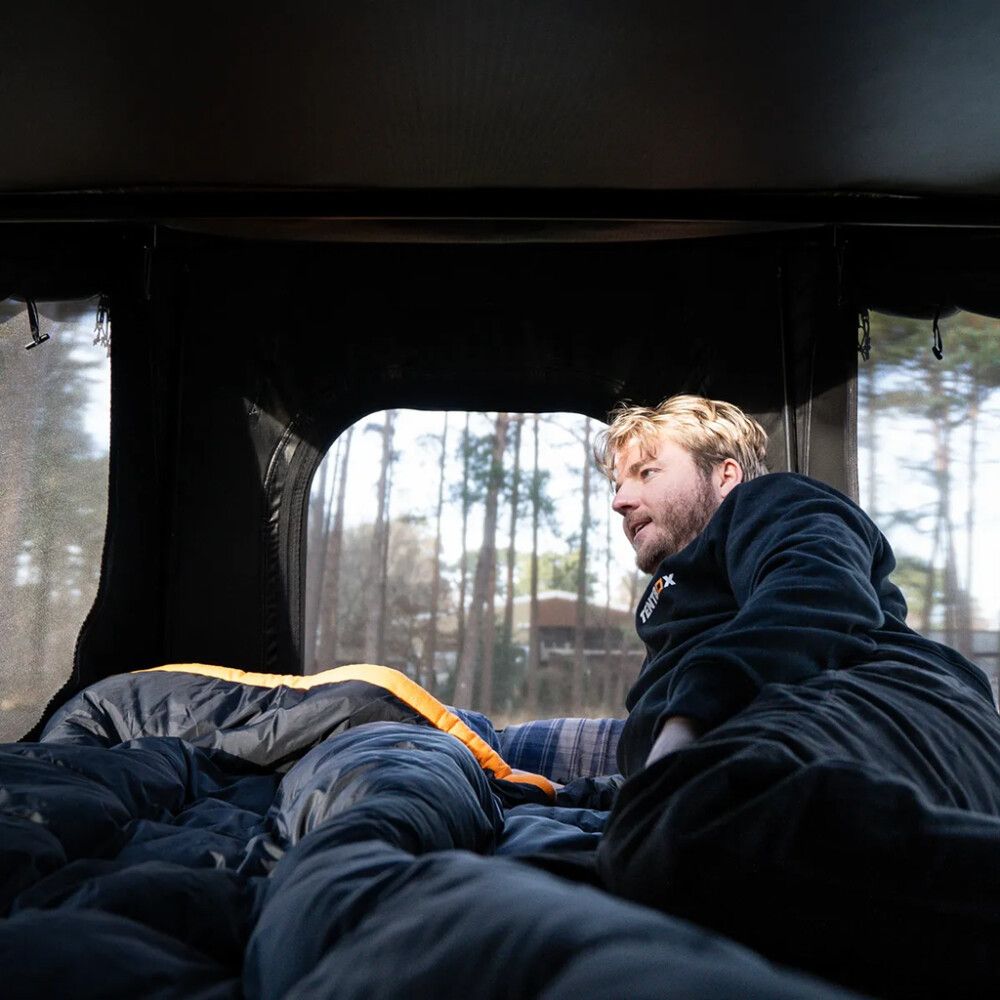 Topptjald TentBox GO Midnight svart