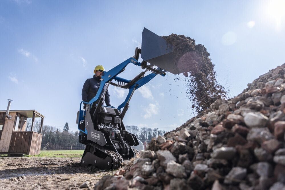 Skófla 130 cm fyrir smágröfu MKL730 Scheppach