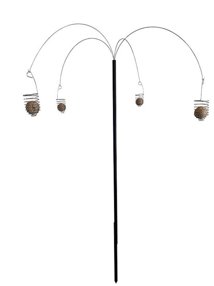 Fóðurstöng 180cm Garden Life svört