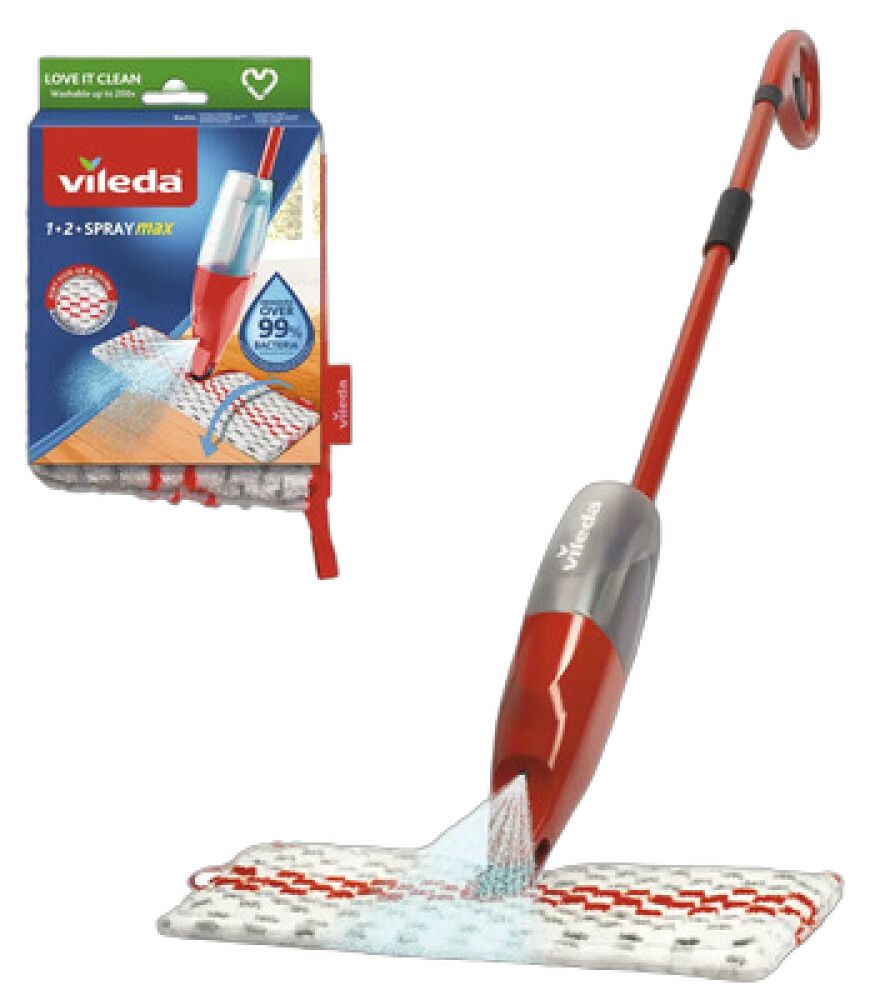 Moppa 2 í 1 með úða Vileda Promist Max