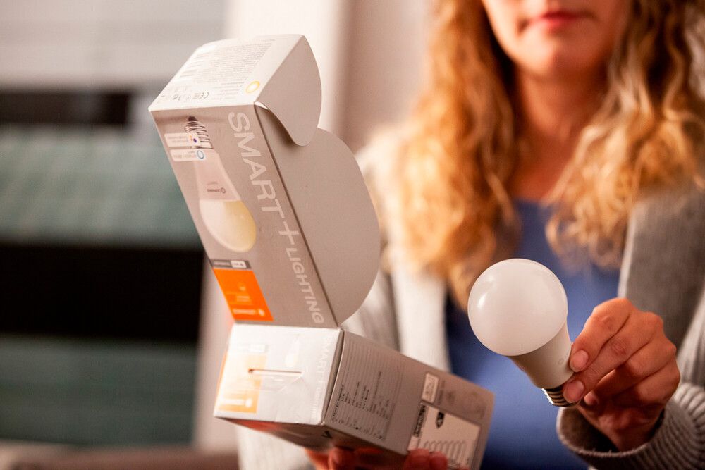 Snjallpera LED E27 2700-6500K Smart+ 9,5W Ø60mm