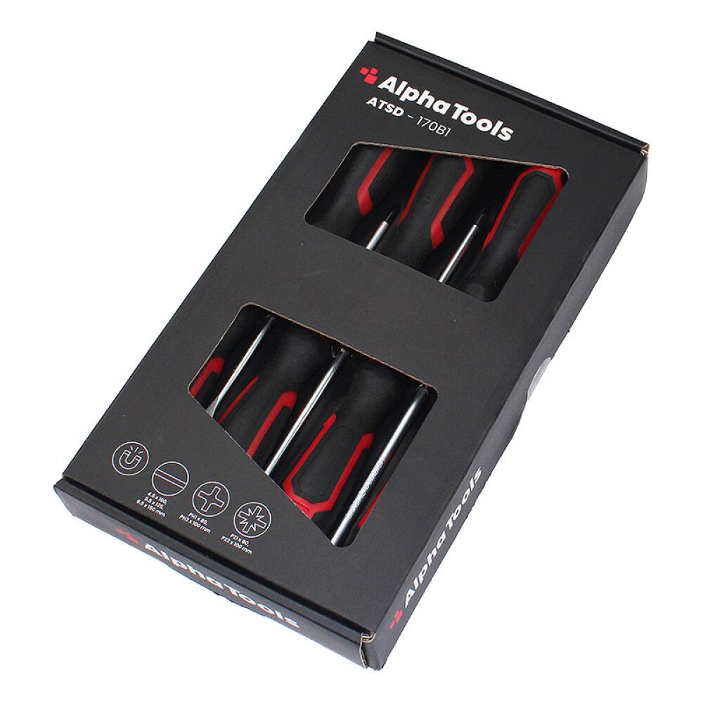 Skrúfjárnasett Alpha-tools