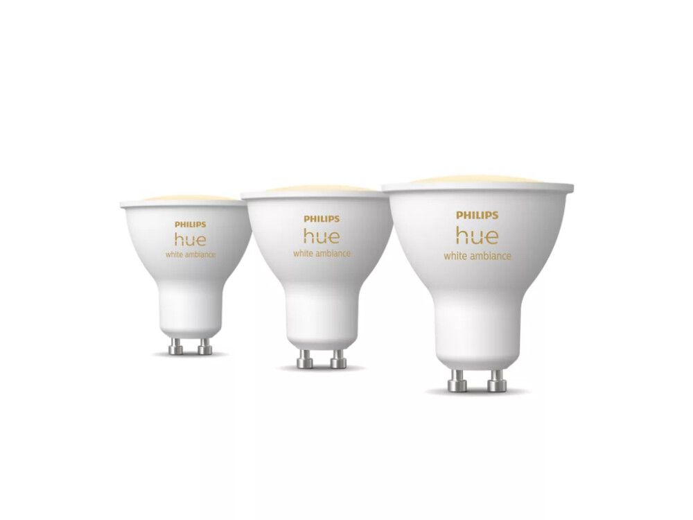 Kastaraperur GU10 3x4,2W 400lm Philips Hue