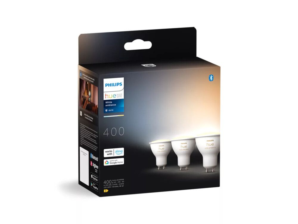 Kastaraperur GU10 3x4,2W 400lm Philips Hue