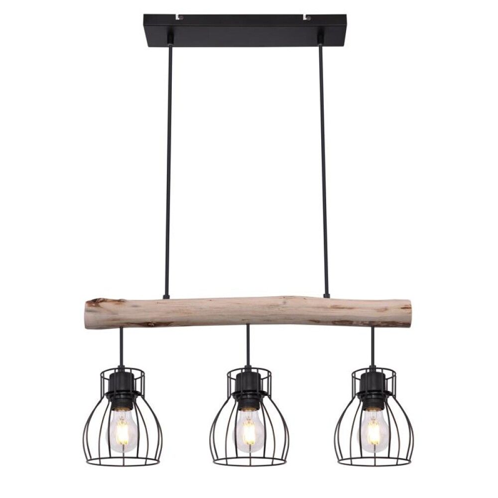 Hangandi ljós 3xE27 Mina Globo 60cm