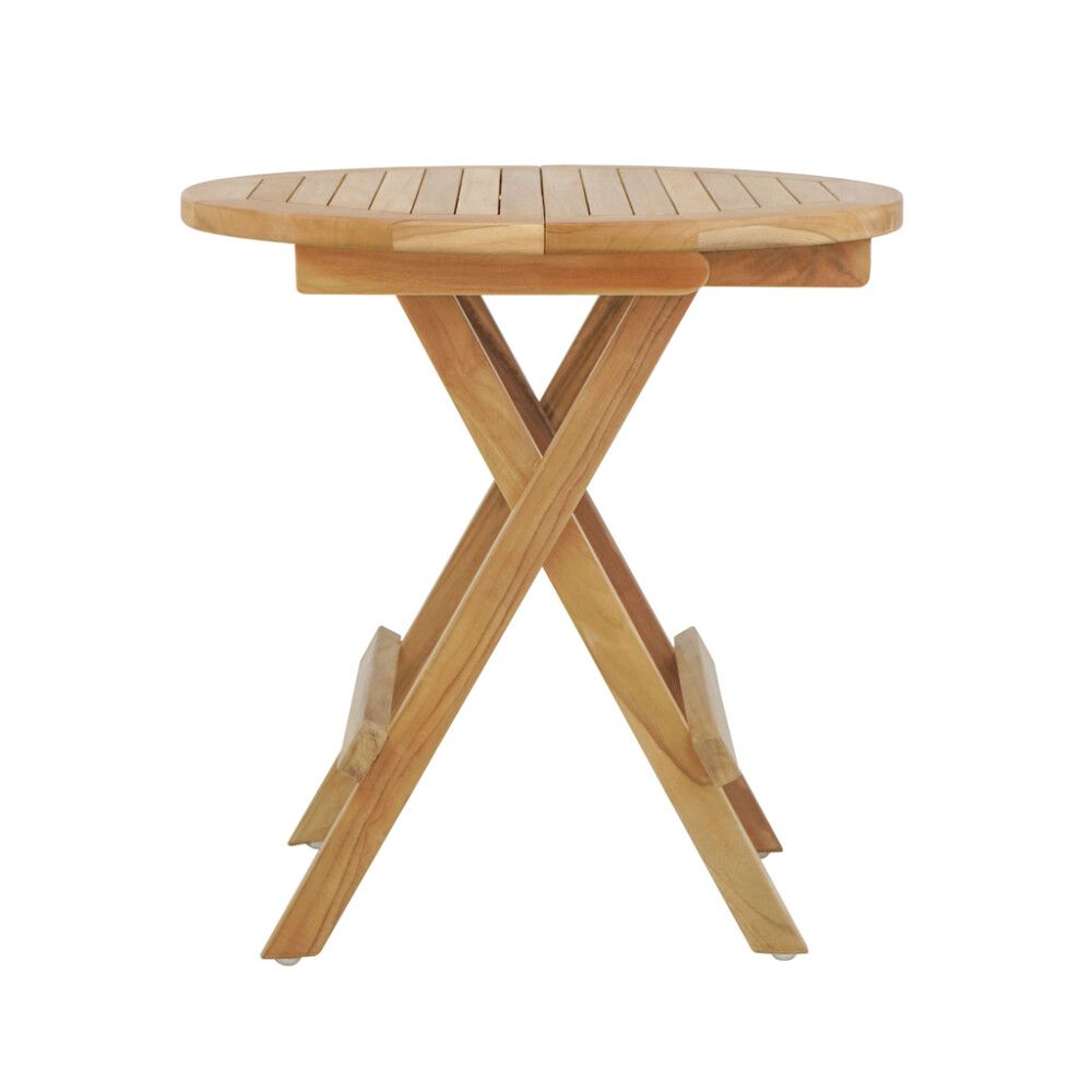 Garðborð Vera hringlaga tekk Ø50cm Sunfun