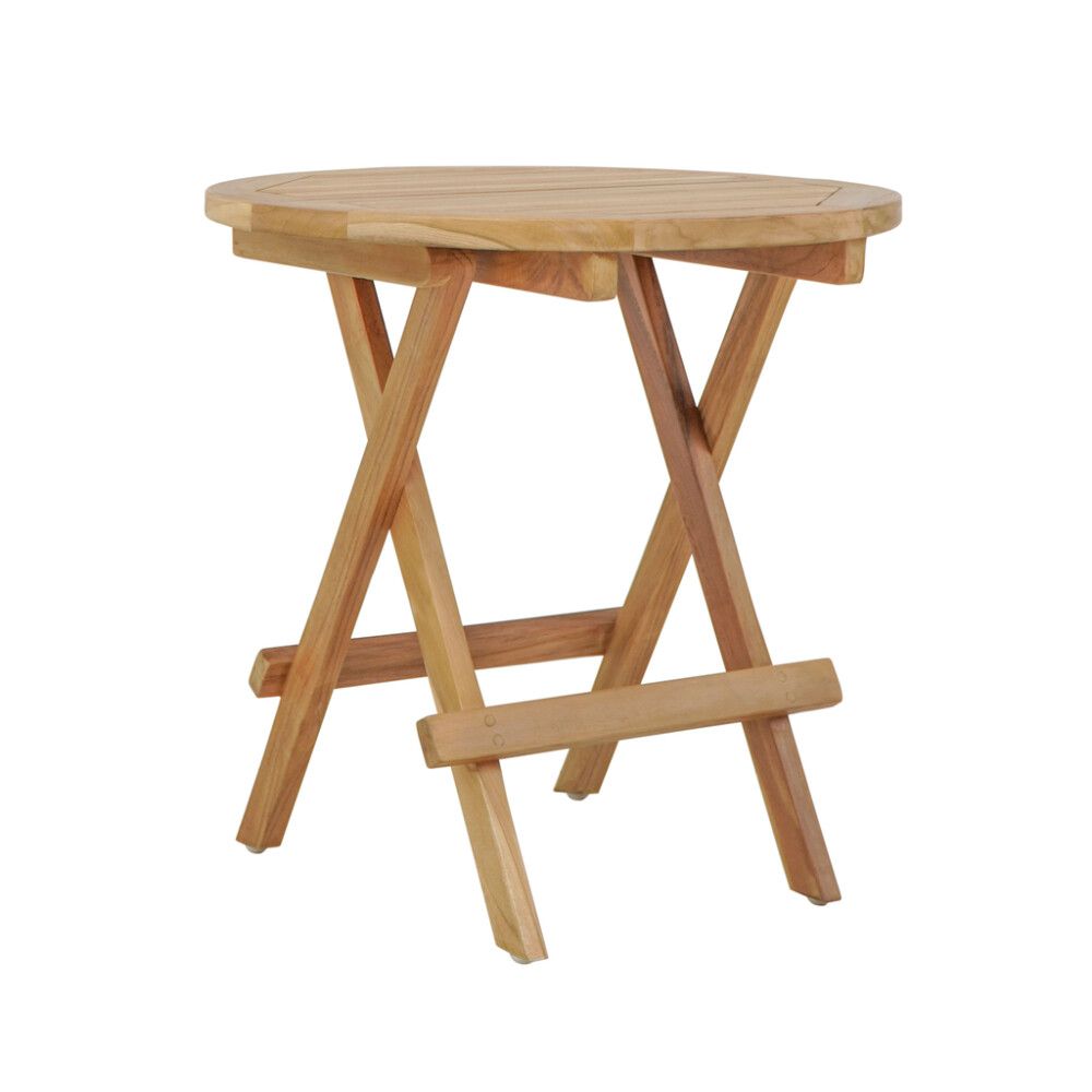 Garðborð Vera hringlaga tekk Ø50cm Sunfun