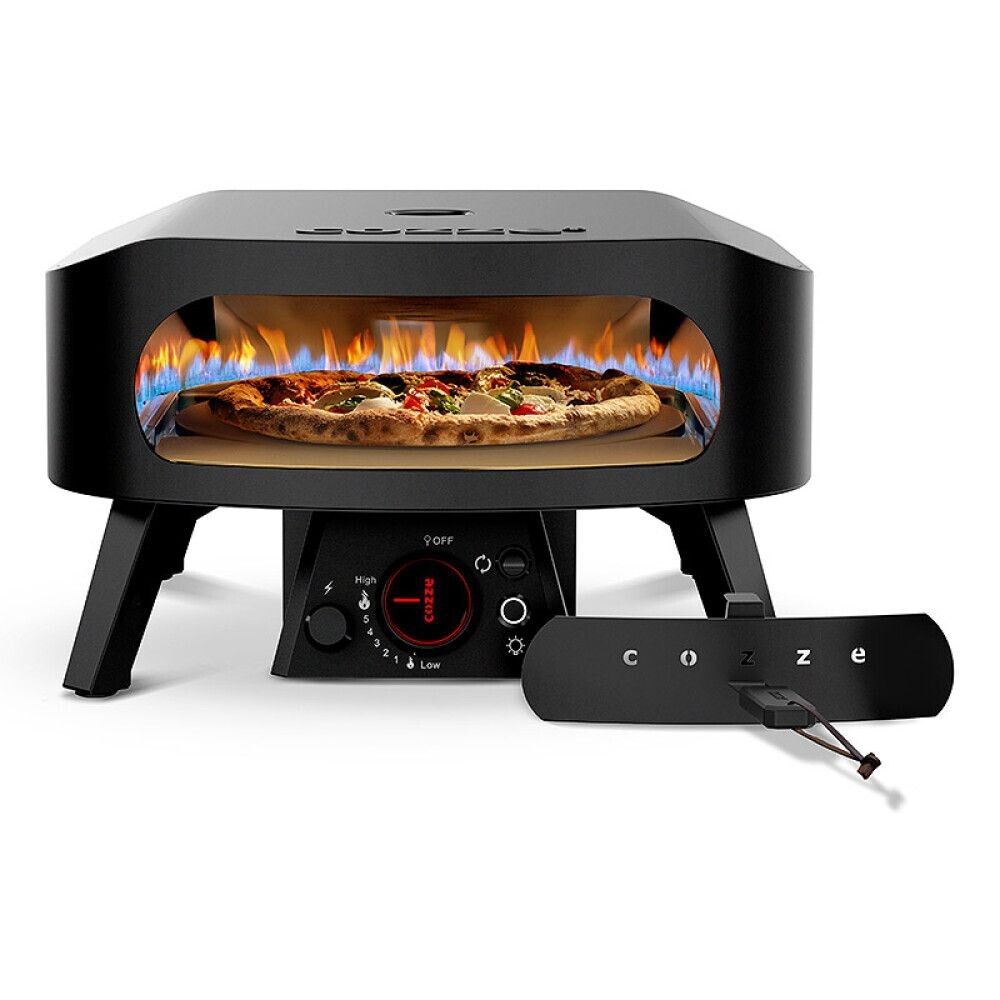 Pizzaofn 13" með snúning Cozze Black Edition