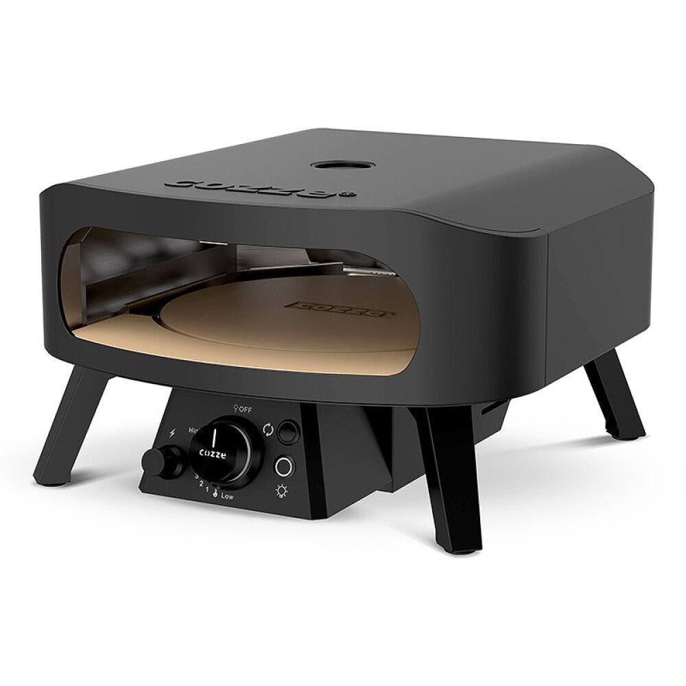 Pizzaofn 13" með snúning Cozze Black Edition
