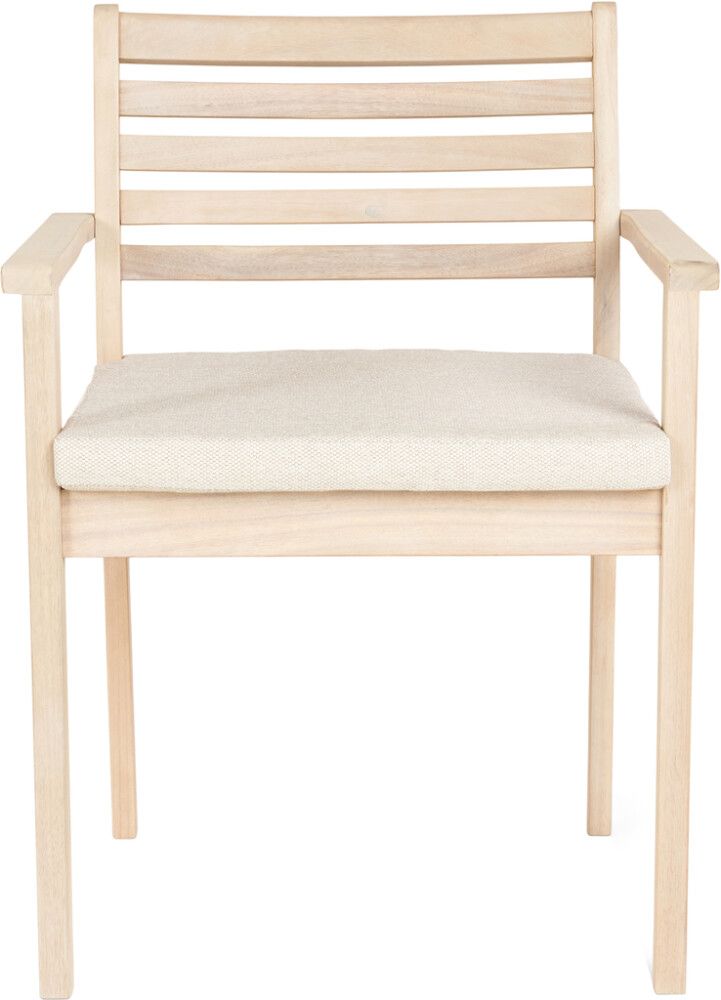 Garðstóll Zoe með sessu akasíu Sunfun