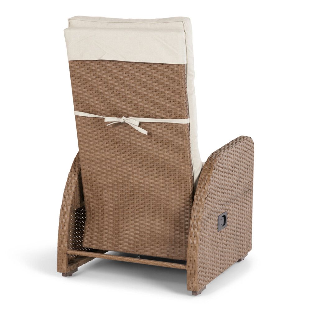 Hægindastóll Luna með sessum rattan Sunfun