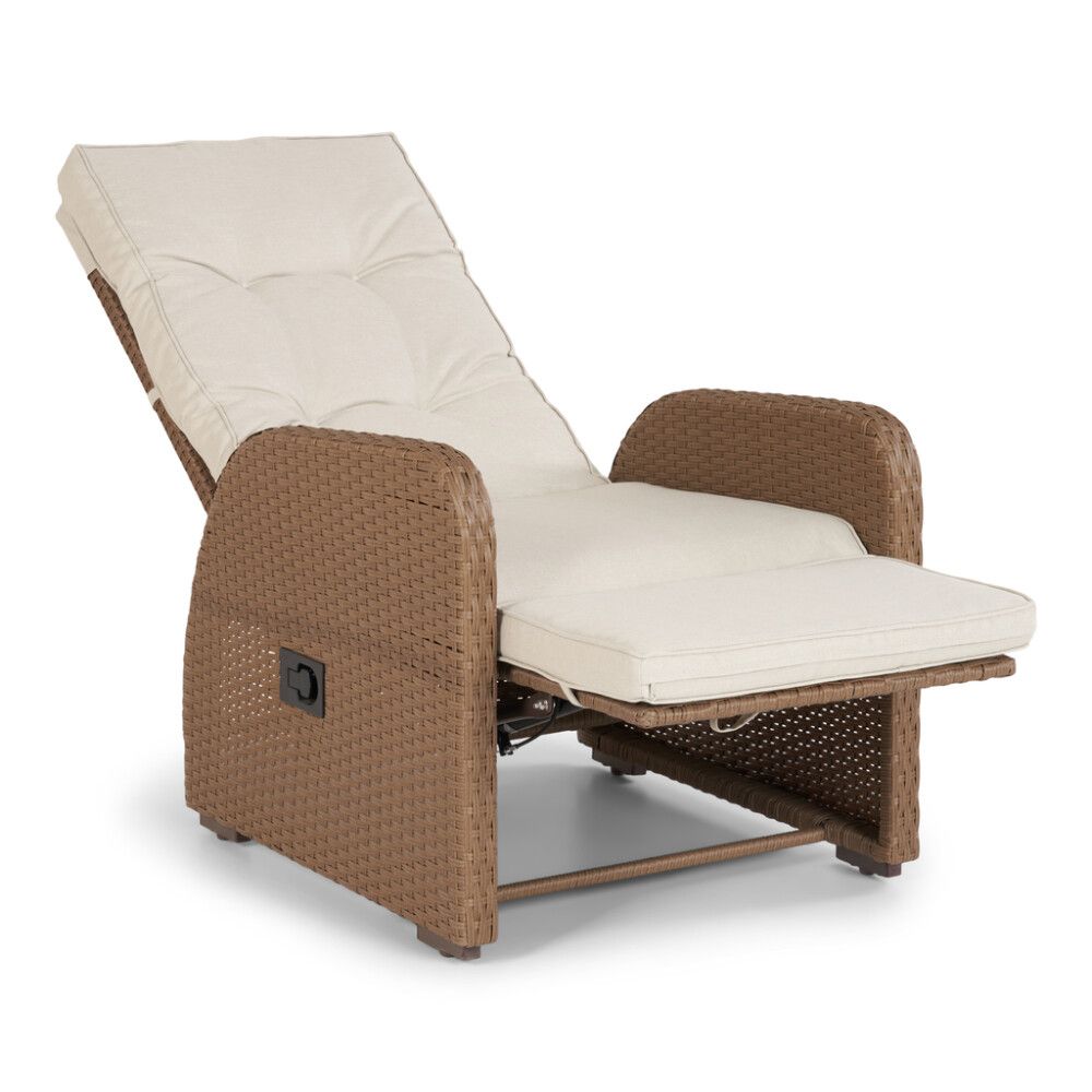 Hægindastóll Luna með sessum rattan Sunfun