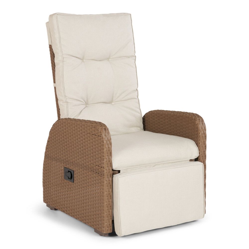 Hægindastóll Luna með sessum rattan Sunfun