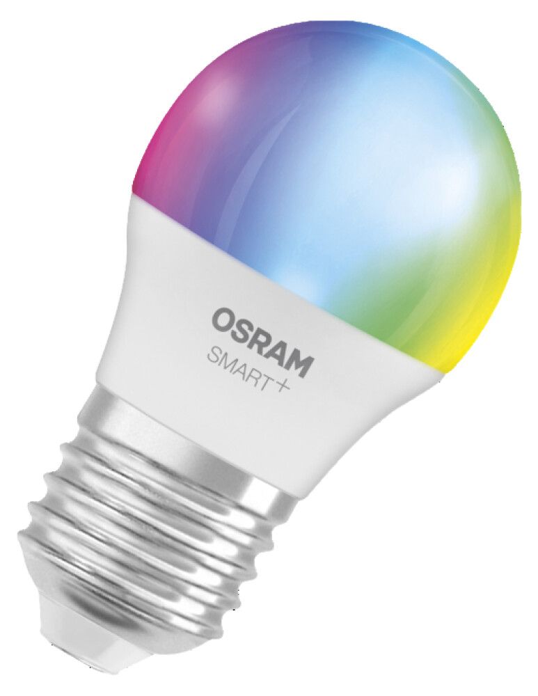 Snjallpera LED E27 RGBW 2700-6500K Smart+ 4,9W Ø47mm