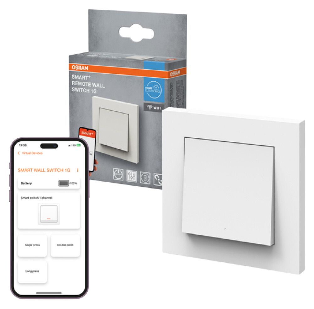 Snjallrofi Smart+ WiFi 1 hnappur