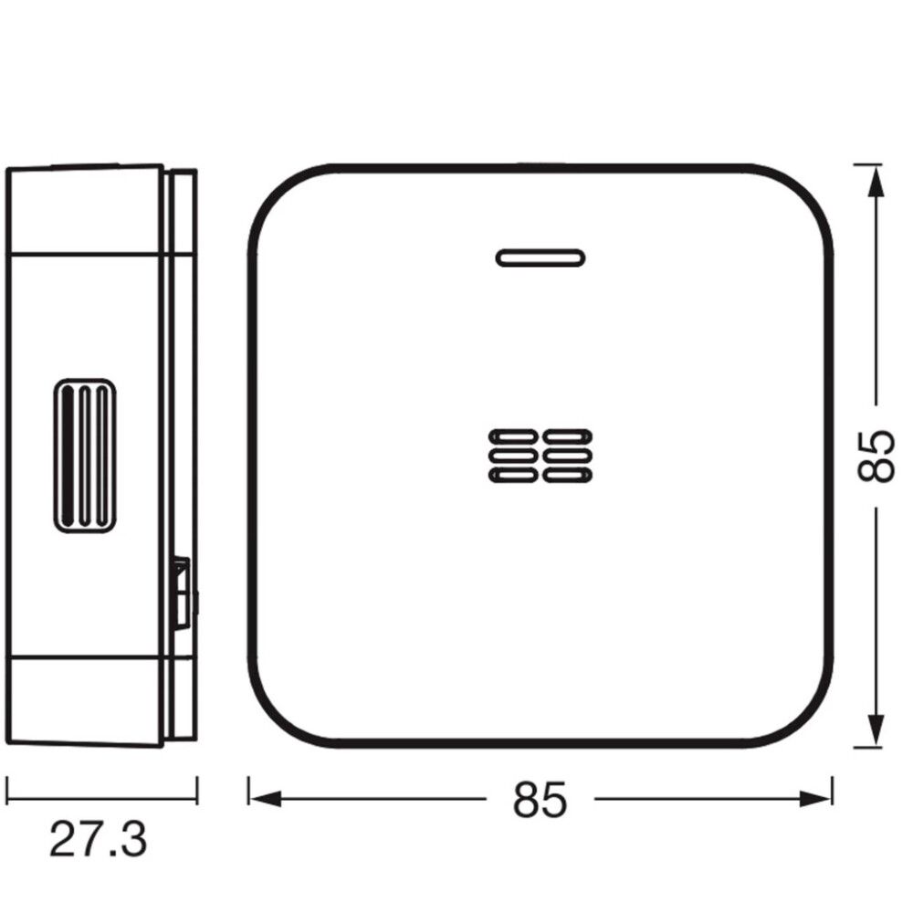 Kolmónoxíð CO skynjari Smart+ WiFi