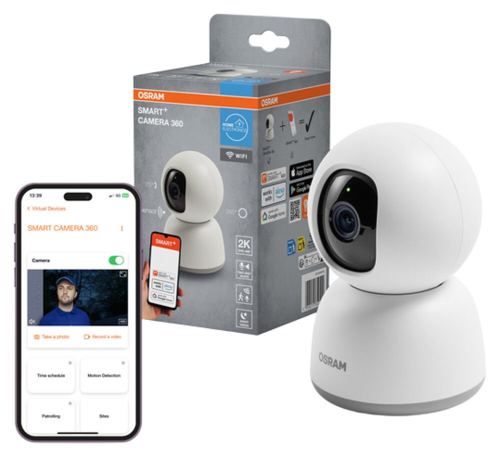 Öryggismyndavél 360° Smart+ WiFi