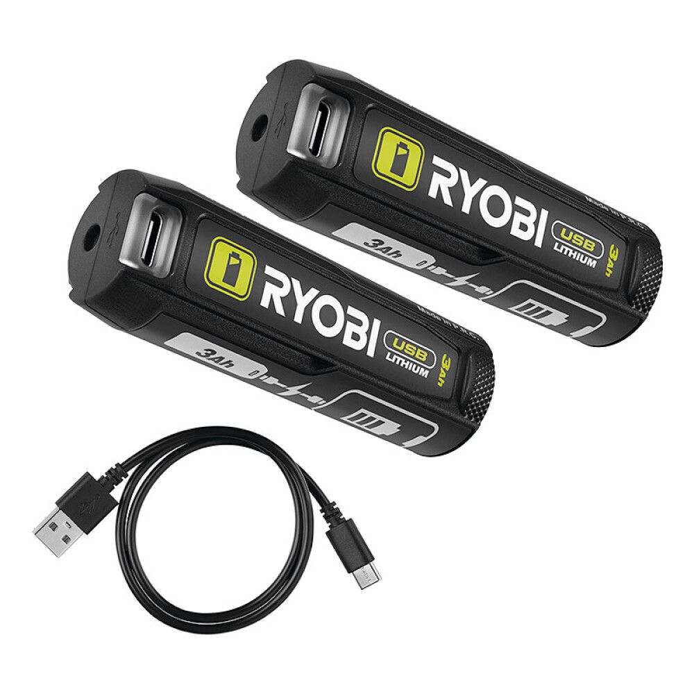 Rafhlaða 4V 3,0Ah Ryobi USB RB4L30X2